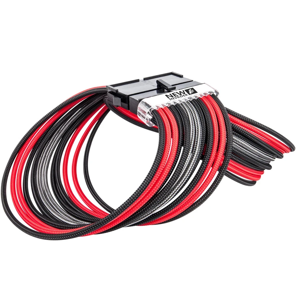 1stPlayer комплект удължителни кабели Black/Red/Gray - BRG-001