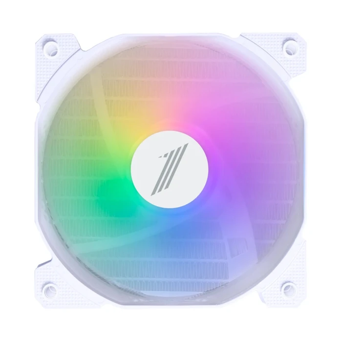 1stPlayer 120mm F1 White Bulk Fixed Led