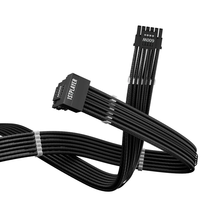 1stPlayer PCIe 5.0 12VHPWR M/M - FM2-B-BK