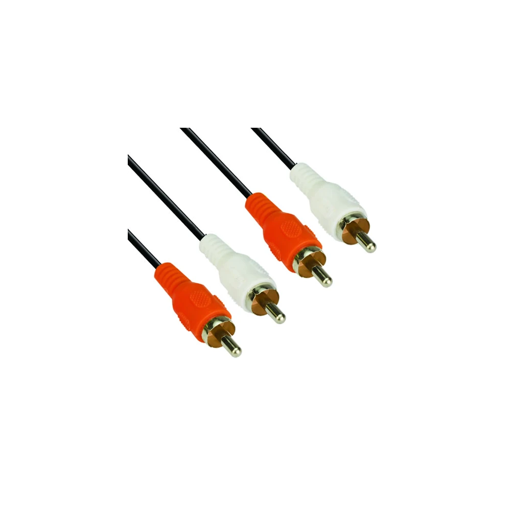 VCom Аудио кабел RCA 2x M / RCA 2x M - CV022-5m