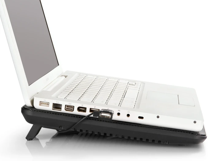 Охладител за лаптоп DeepCool N17 Black, 14", 140 mm, Черна