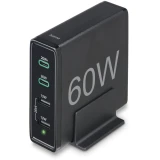HAMA Зарядна станция 4 порта - 60W