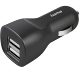 HAMA 2 x USB-A Car adapter - 12W