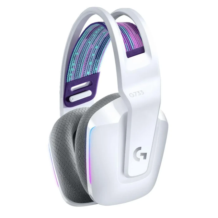 Logitech G733 White Lightspeed Wireless