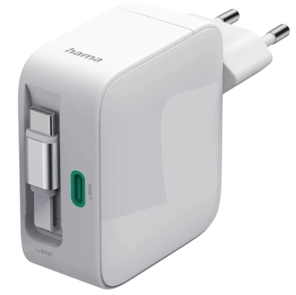 HAMA 2 x USB-C adapter - 65W