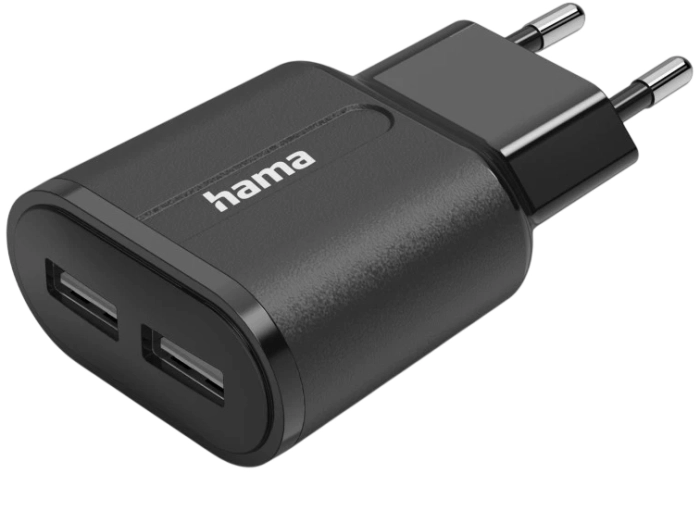 HAMA 2 x USB-A adapter - 12W