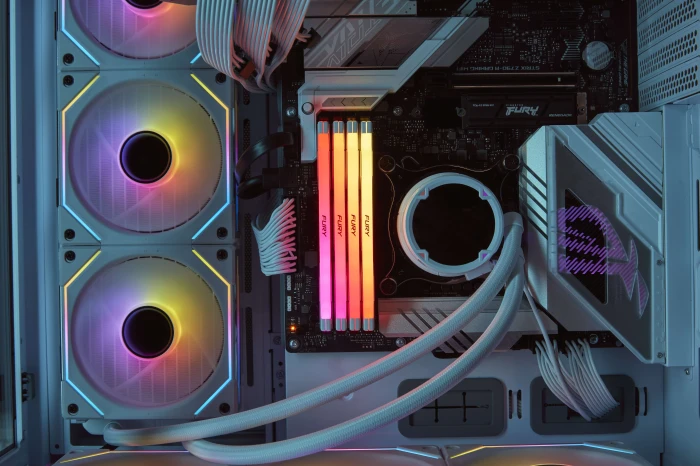 Kingston Fury Renegade RGB White 64GB(2x32GB) DDR5 6000MHz CL32
