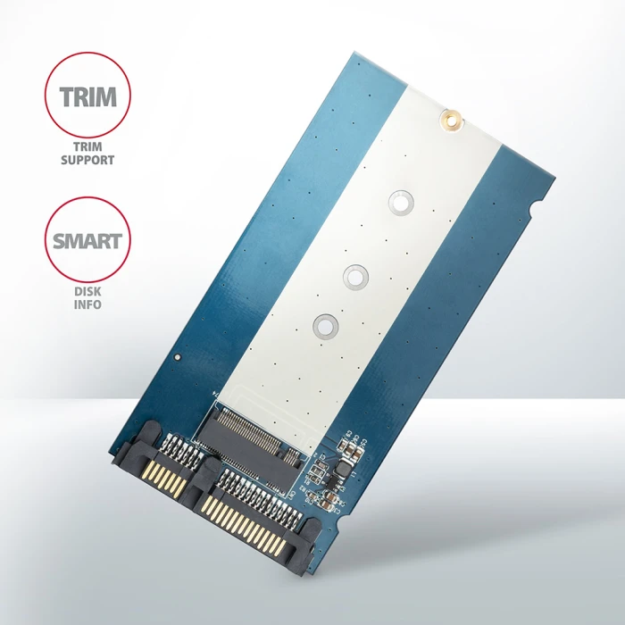 AXAGON RSS-M2B SATA M.2 box 2.5"