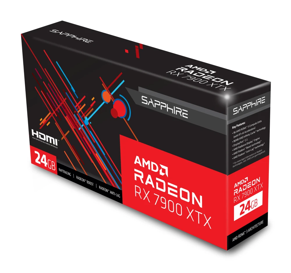Sapphire RADEON RX 7900 XTX Founders Edition 24GB GDDR6