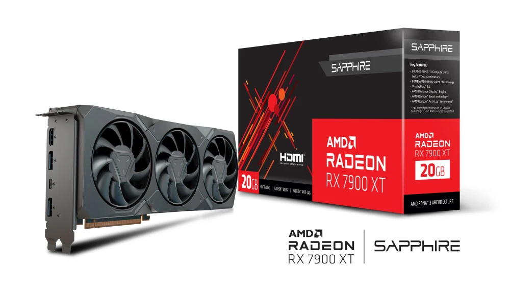 Sapphire RADEON RX 7900 XT Founders Edition 20GB GDDR6