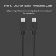 Orico  2.5 inch 10Gbps Type-C Transparent