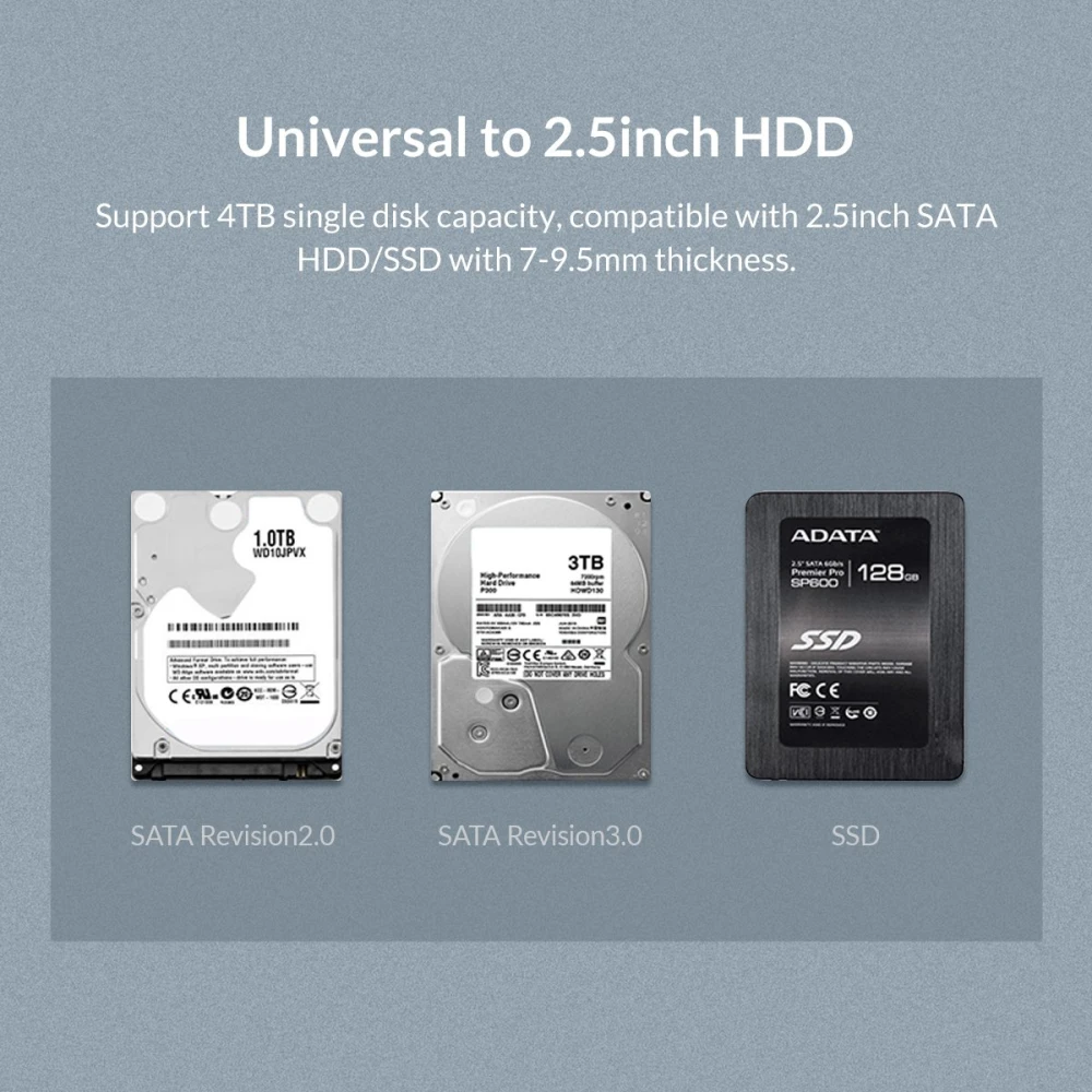 Orico 2.5 inch USB3.0 - 2159U3-CR