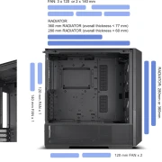 Lian Li LANCOOL 216 RGB White