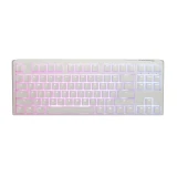 Ducky One 3 Pure White TKL Hotswap Cherry MX Silent Red