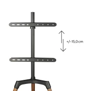 Стойка за TV, до 165 cm (65") , въртяща се, регулируема на височина