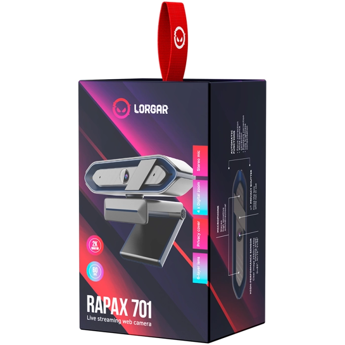 LORGAR Rapax 701 Streaming 2K Blue