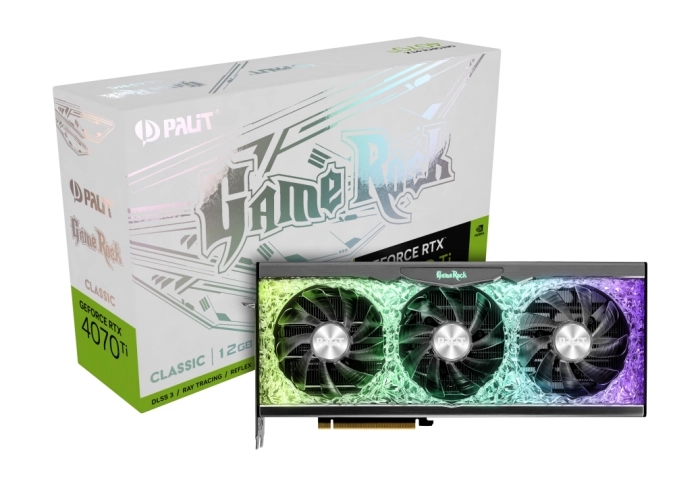PALIT GeForce RTX 4070 TI GAMEROCK Classic 12GB GDDR6X
