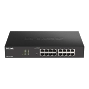 Суич D-Link DGS-1100-16V2, 16 портов 10/100/1000 Gigabit Smart Switch, управляем,