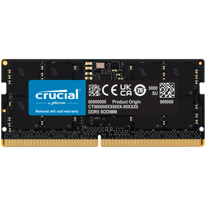 Crucial 16GB DDR5 5600MHz CL46 SO-DIMM