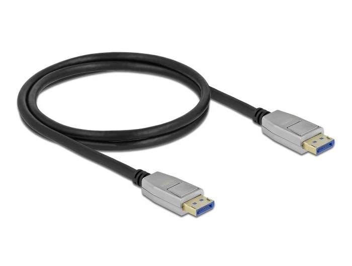 Кабел Delock DisplayPort 2.0 мъжко - DisplayPort мъжко, 1.0м, 10K