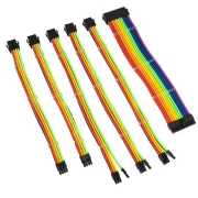 Комплект оплетени кабели Kolink Core, Rainbow