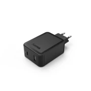 Зарядно 220V Power Delivery (PD) / Qualcomm® USB-C + USB-A, 42W, Черен