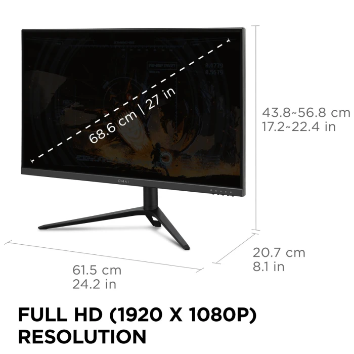 VIEWSONIC VX2728J 27" IPS 165Hz