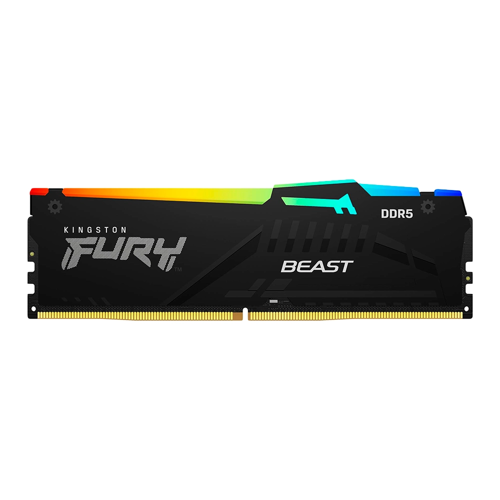 Kingston FURY Beast Black RGB 32GB (2x16GB) DDR5 6000MHz CL30