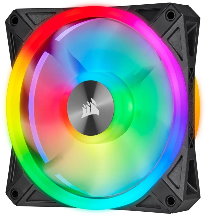 Corsair iCUE QL120 RGB Black 3in1