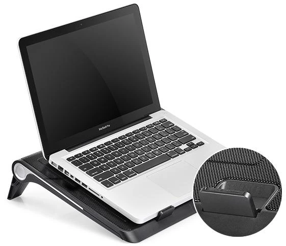 Охладител за лаптоп DeepCool N180 FS, 17", 180 mm, Черен
