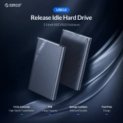 Orico кутия за диск Storage - Case - 2.5 inch USB3.0 - 2521U3-BK-EP