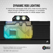 Воден блок за видео карта Corsair Hydro XG7 RGB за RTX 3090 Series Founders Edition CX-9020012-WW