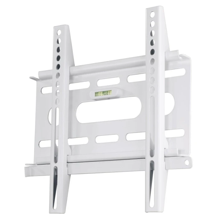 Стенна стойка за TV HAMA Ultraslim 84466, Фиксирана, 37", 25 кг, Бял