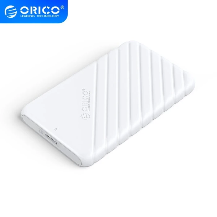 Orico кутия за диск - 2.5 inch USB3.0 WHITE - 25PW1-U3-WH