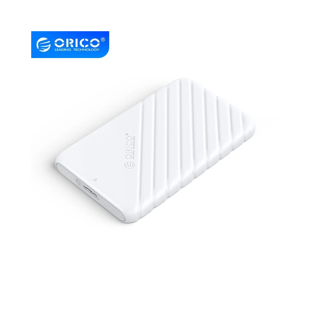 Orico кутия за диск - 2.5 inch USB3.0 WHITE - 25PW1-U3-WH