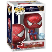 Фигурка Funko Pop! Marvel: Spider-Man No Way - Friendly Neighborhood Spider-Man (Leaping) (Metallic) #1158