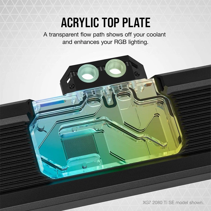 Воден блок за видео карта Corsair Hydro XG7 RGB за RTX 3080/3080 Ti Series Founders Edition CX-9020011-WW