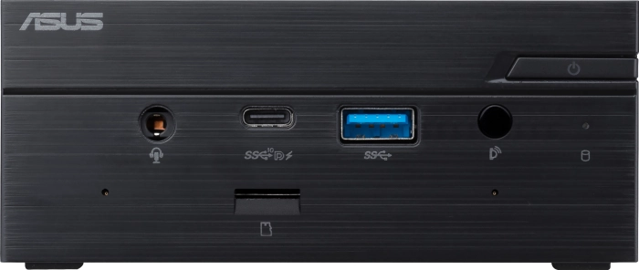 Комп.система ASUS Mini PC PN50-BBR747MDE1AC, AMD Ryzen 7 4700U, No RAM, No SSD, No HDD, INTEL 802.11AC (2*2)+ BT4.2, 10/100/1000 Mbps LAN, 1*M.2 Slot+ 1* 2.5" Slot, No OS