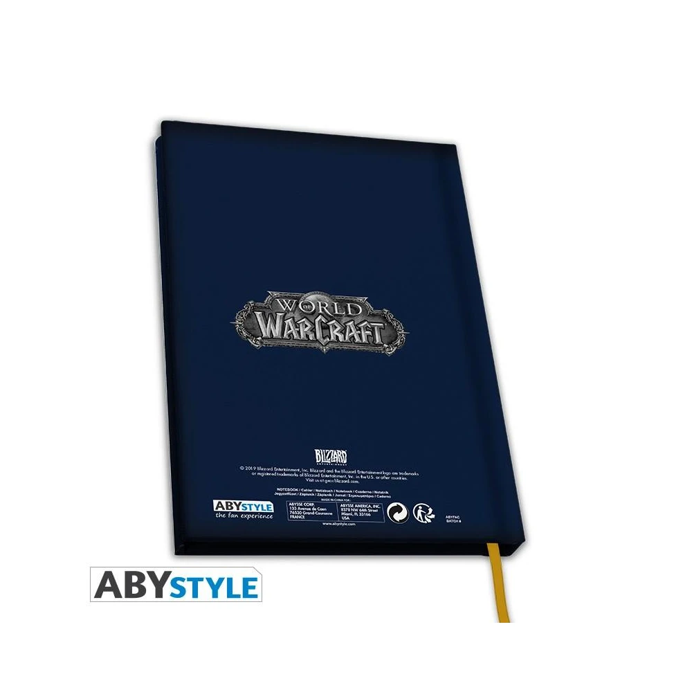 Тефтер ABYSTYLE WORLD OF WARCRAFT Alliance, A5, 180 страници