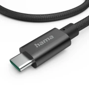 Hama Кабел за зареждане, "Full-Featured" USB-C - USB-C, 240 W, USB 3.2 Gen1, 5Gbit/s, 1,5 m