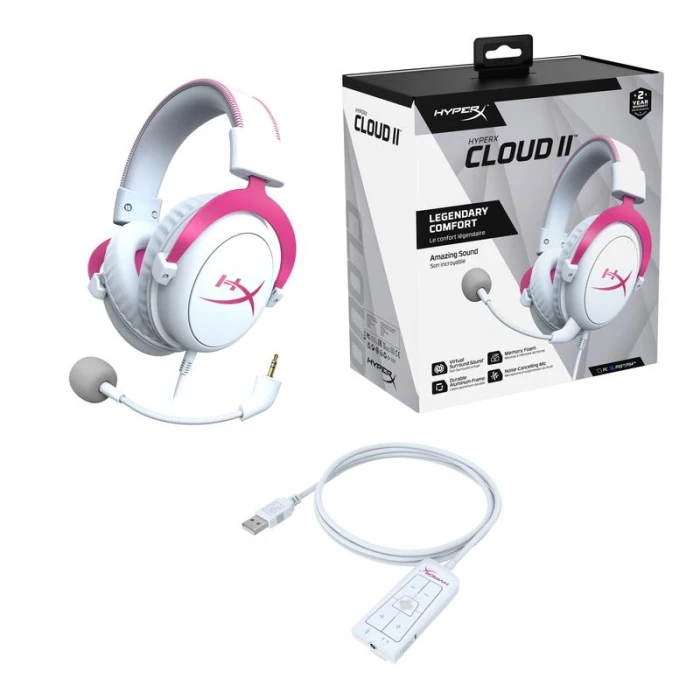 HyperX Cloud II Pink