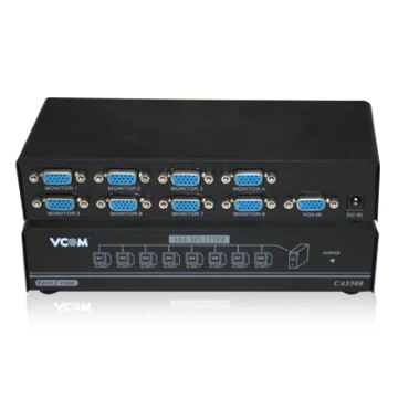 VCom Сплитер VGA Splitter 1x8 - DD138