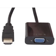 VCom Адаптер Adapter HDMI M to VGA F - CG591-B-0.15m