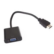 VCom Адаптер Adapter HDMI M to VGA F - CG591-B-0.15m