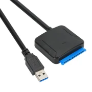 VCom Кабел адаптер USB3.0 to SATA3 - CU816