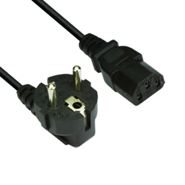VCom захранващ кабел Power Cord Computer schuko 220V 1.8m - CE021-1.8m-0.75mm