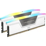 32GB (2x16) DDR5-6000 CL30 CORSAIR VENGEANCE RGB White EXPO & XMP