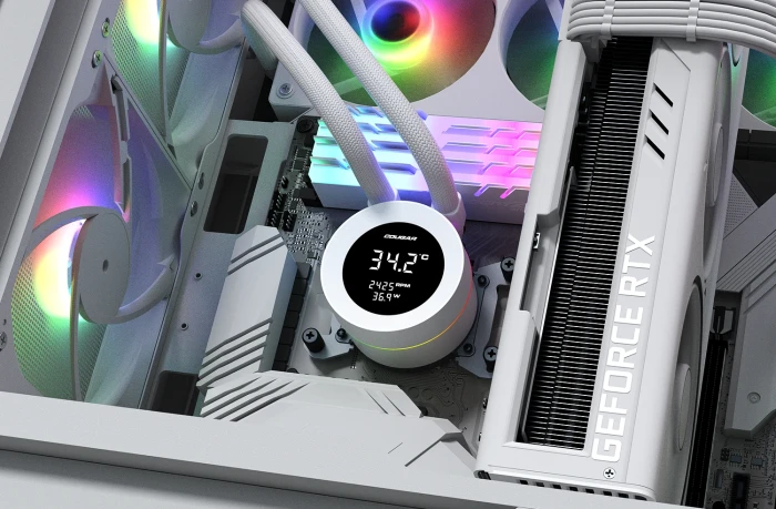 COUGAR POSEIDON VISTEK ARGB 360 Black