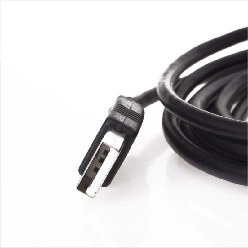 VCom Кабел USB 2.0 AM / BM Black - CU201-B-5m