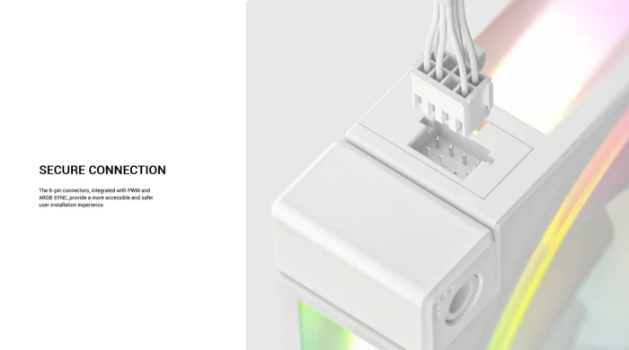 DeepCool FL12R ARGB White Reverse 3in1